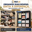 OrganizaLar® — Guarda-Roupa Dobrável Multiuso [PAGUE 1 LEVE 2]