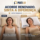 CloudPillow™ Travesseiro Premium Pluma de Ganso - Conforto de Hotel 5 Estrelas