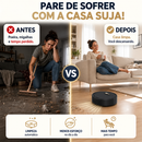 PratiClean™ - Robô Aspirador 3 em 1 - Varre, Aspira e Passa Pano