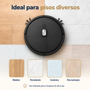 PratiClean™ - Robô Aspirador 3 em 1 - Varre, Aspira e Passa Pano