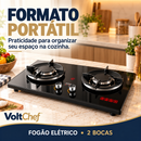 VoltChef — Fogão Elétrico Portátil de Plasma 2 Bocas — Prático, Seguro e Sem Gás + Brinde Exclusivo