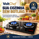VoltChef — Fogão Elétrico Portátil de Plasma 2 Bocas — Prático, Seguro e Sem Gás + Brinde Exclusivo