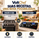 VoltChef — Fogão Elétrico Portátil de Plasma 2 Bocas — Prático, Seguro e Sem Gás + Brinde Exclusivo