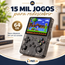 RetroPlay® — Console Retrô Portátil R36S com 15 Mil Jogos + Brinde Exclusivo
