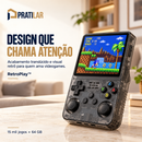 RetroPlay® — Console Retrô Portátil R36S com 15 Mil Jogos + Brinde Exclusivo