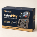 RetroPlay® — Console Retrô Portátil R36S com 15 Mil Jogos + Brinde Exclusivo