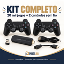 RetroBox™ — Videogame Retrô com 20 Mil Jogos + 2 Controles Sem Fio