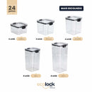 Ecolock™ - Kit Potes Herméticos de Vidro + Brinde Exclusivo